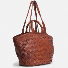 Biba Lewisburg Sac Cabas Tressé Cuero cote