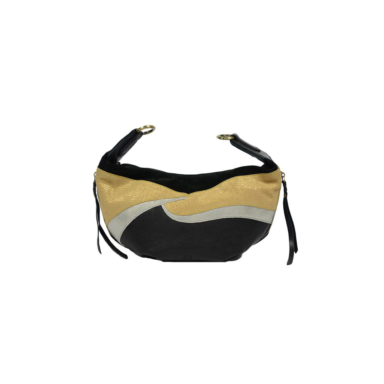 Mila Louise Rebecca Shoulder Bag Black