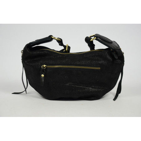 Mila Louise Rebecca Shoulder Bag Black