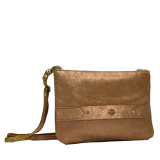 Mila Louise Nina X Sparkle Pouch Camel